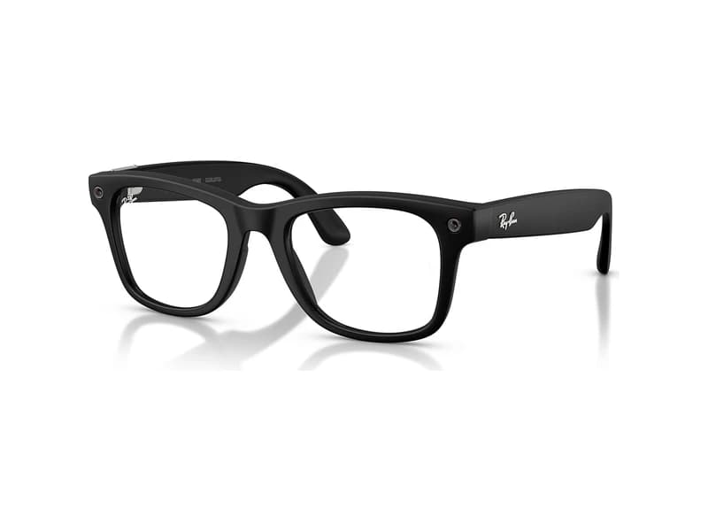 Ray-Ban Meta con lentes transparentes